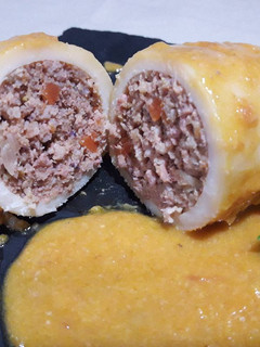 Una foto de Calamares rellenos de carne