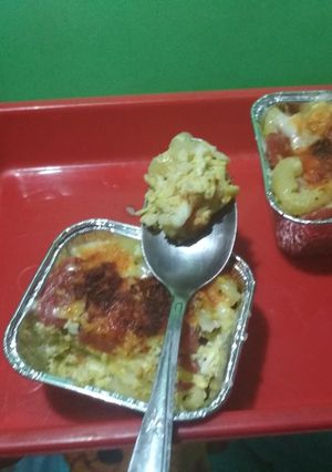 Foto resep Macaroni schotel tanpa susu(kukus)
