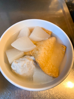 蘿蔔魚板湯 的食譜成品照片