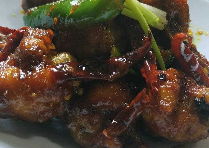 Ayam bumbu kecap pedas