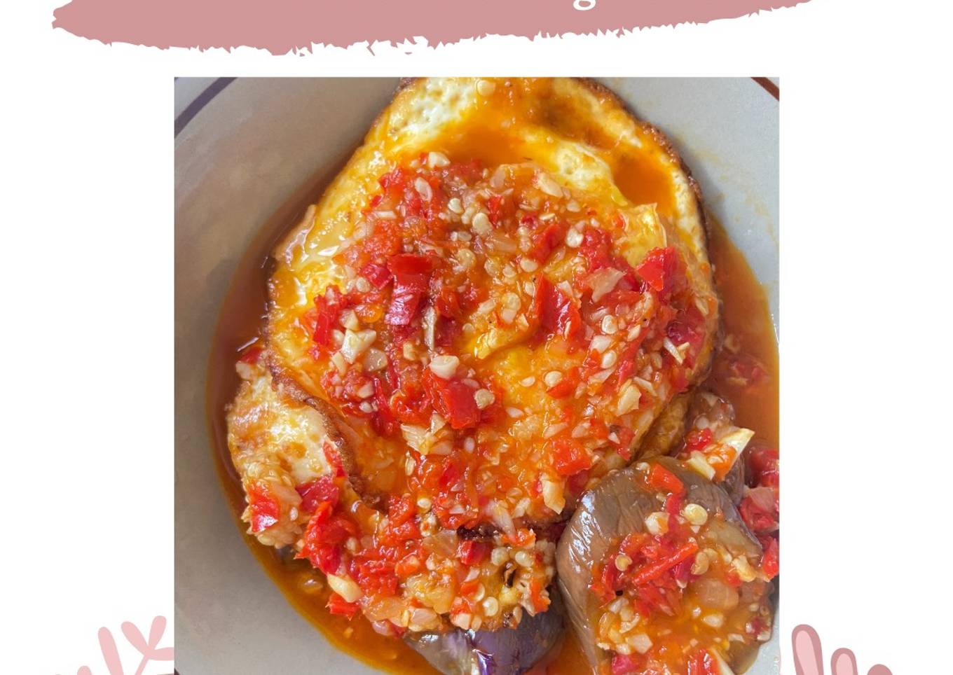 Telur dan Terong Balado