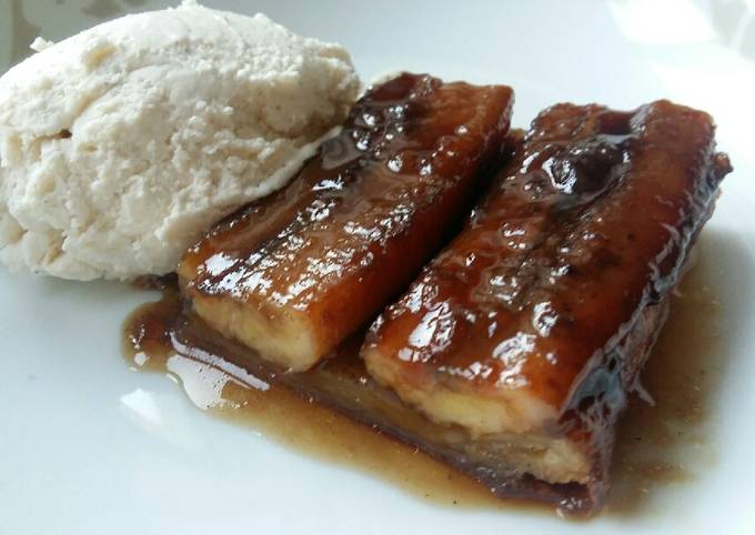 Vickys Bananas Foster Tarte Tatin, GF DF EF SF NF