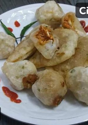 Foto resep Cireng isi tuna pedas