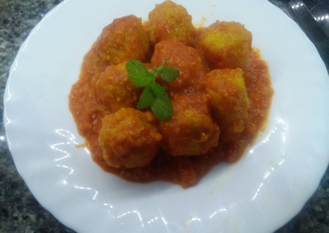 Albóndigas de quinoa