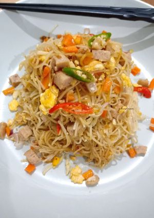 Foto resep Misoa Goreng Pelangi