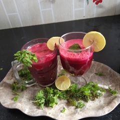 A picture of Healthy and protein filled Beet Root juice.