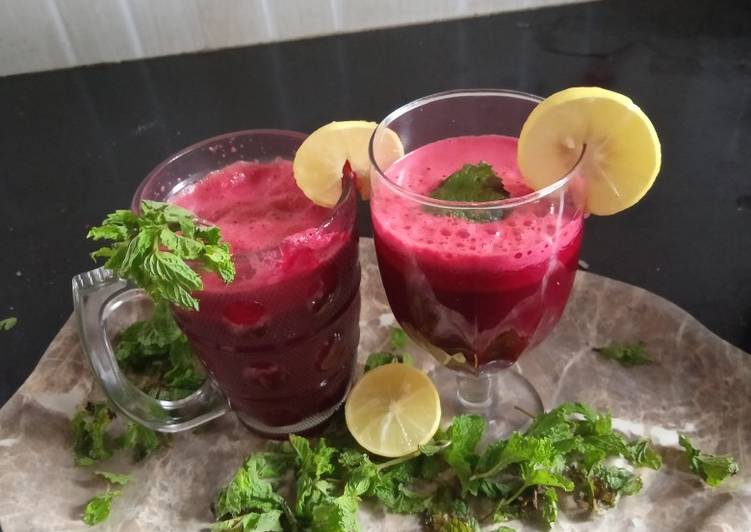 Healthy and protein filled Beet Root juice