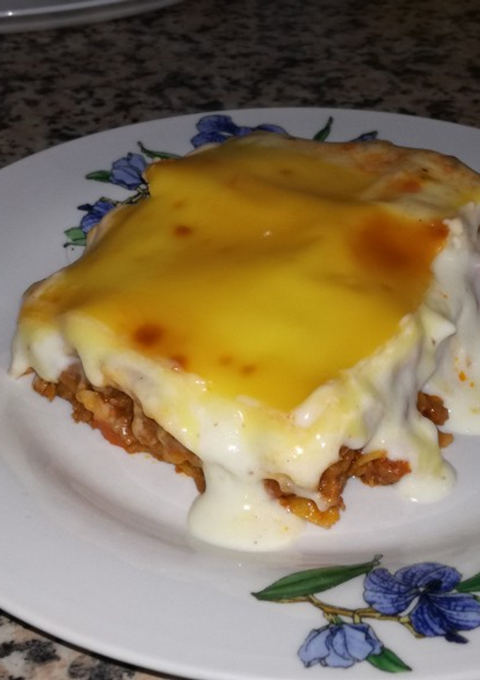 Una foto de Lasaña de carne 👌