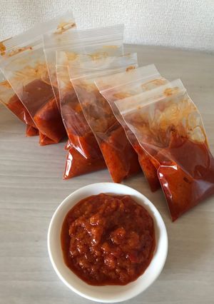 Foto resep Sambal terasi (paprika merah)