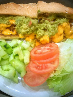 Una foto de Pepito de milanesa de pollo