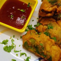 A picture of Spinach rolls.