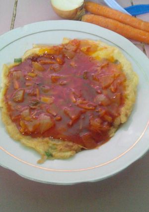 Foto resep Puyunghay alias dadar telor asam manis