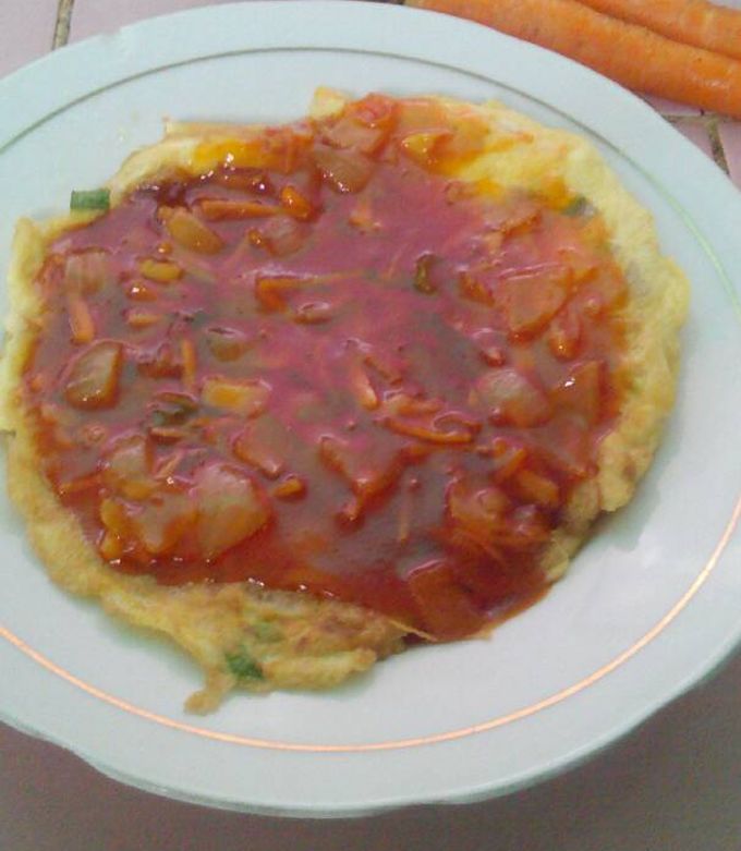 Foto resep Puyunghay alias dadar telor asam manis