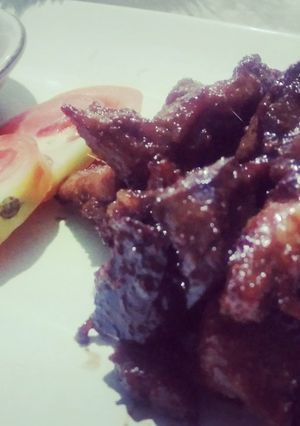 Foto resep 15.Oseng kambing maranggi
