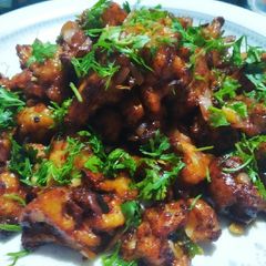 Gobhi manchurian A picture of Gobhi manchurian.
