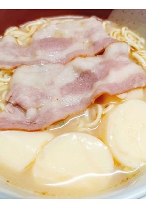 รูปของ 🎌🍜บะหมี่ทงคัตสึราเมน - Easy Tonkatsu Ramen Noodles