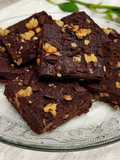 🍫🥑Brownie de palta y cacao 🥑Con nueces y trocitos de chocolate amargo 🥑🍫 Súper chocolatoso
