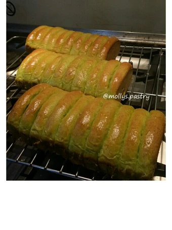 Cara Mudah Membuat Resep Roti sisir pandan yang  Bikin Ketagihan Anti Ribet, Lezat