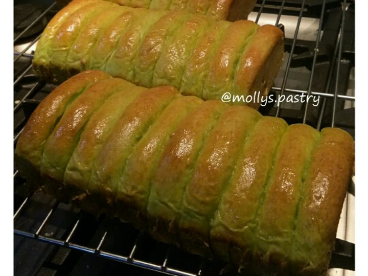 Cara Mudah Membuat Resep Roti sisir pandan yang  Bikin Ketagihan Anti Ribet, Lezat