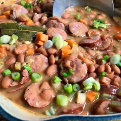 Easy Sausage & Bean Stew A picture of Easy Sausage & Bean Stew.
