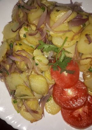 A picture of Sautéed potatoes.