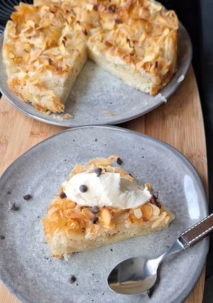 Une photo de Tarte filo aux pommes