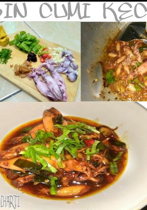 Foto resep Asin cumi kecap