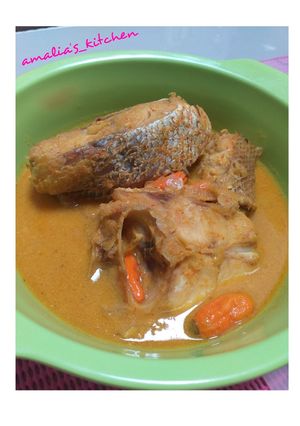 Foto resep Ikan kakap masak kuning