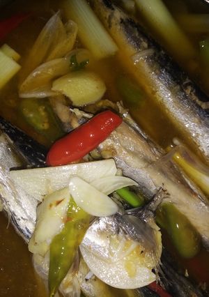 Foto resep Tumis kuah ikan asin tongkol pedas