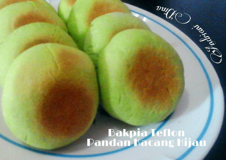 Bakpia Teflon Pandan Kacang Ijo