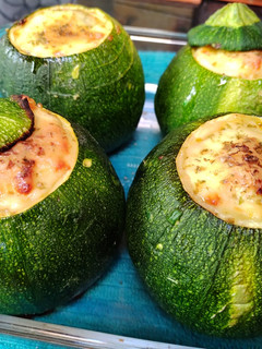 Una foto de Zapallitos rellenos carne-quinoa