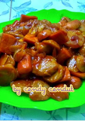 Foto resep Sosis bakso saus tomat