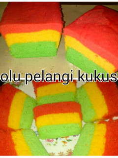 Foto resep Bolu kukus pelangi