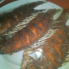 A picture of Fried fish.