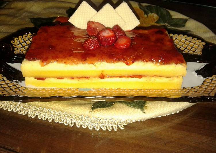 Resep Strawberry Cheese Cake, Bisa Manjain Lidah