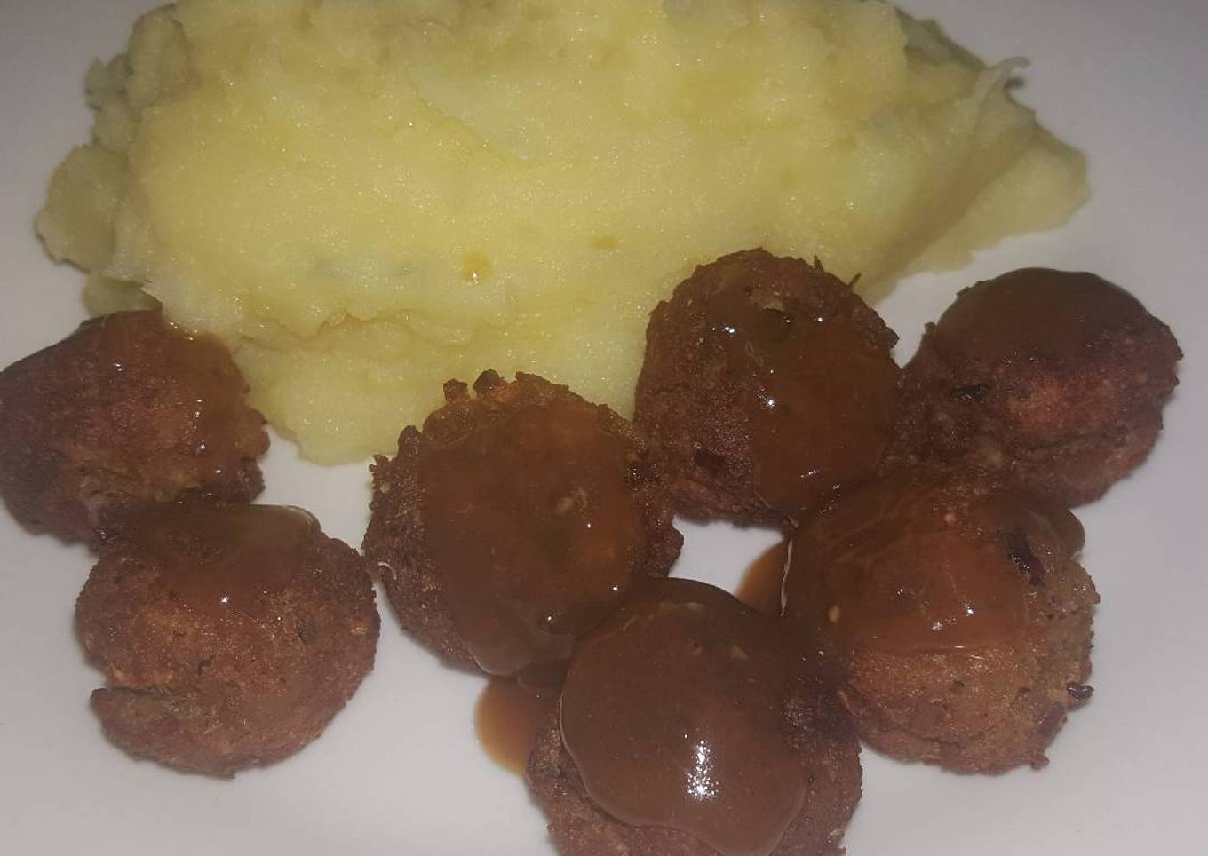 Albóndigas de soja (vegetariano)