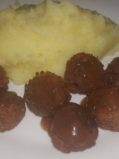 Una foto de Albóndigas de soja (vegetariano)