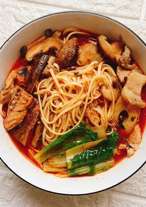 茄汁鯖魚麵 的食譜成品照片