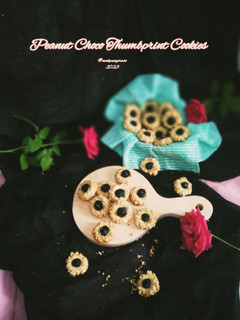 Foto resep Peanut Choco Thumprint Cookies