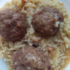 A picture of Homemade Meatballs.