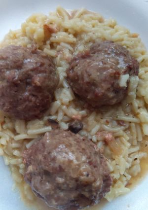 A picture of Homemade Meatballs.