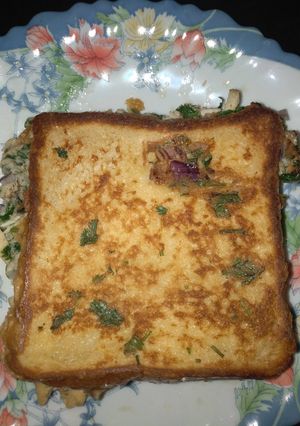 A picture of Arrowroot eggs bread.