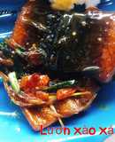 Lươn xào sả ớt