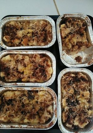 Foto resep Puding pisang roti tawar