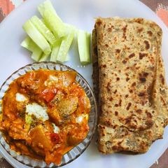 A picture of Onion Tomato Curry Pyaaz Tamatar ki sabji.