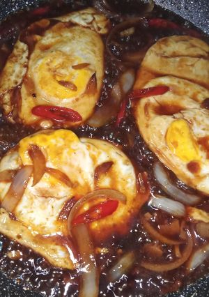 Foto resep Tumis telur ceplok