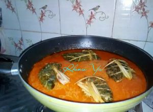 Foto resep Buntil lumbu / Buntil daun talas