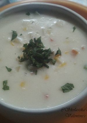 Foto resep Sup Krim Susu Sayuran 