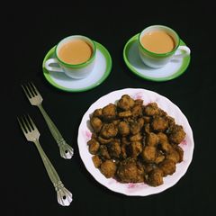 A picture of Kurkure Soya / Crispy Soya.