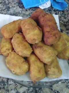 Una foto de Croquetas de pollo y bechamel